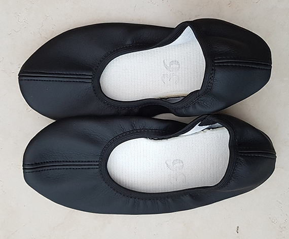 Buikdans schoenen / schoentjes in zwart Maat 36